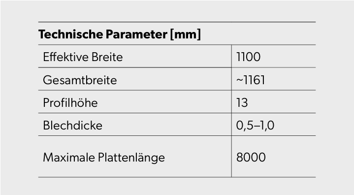T14 TRAPEZBLECHE