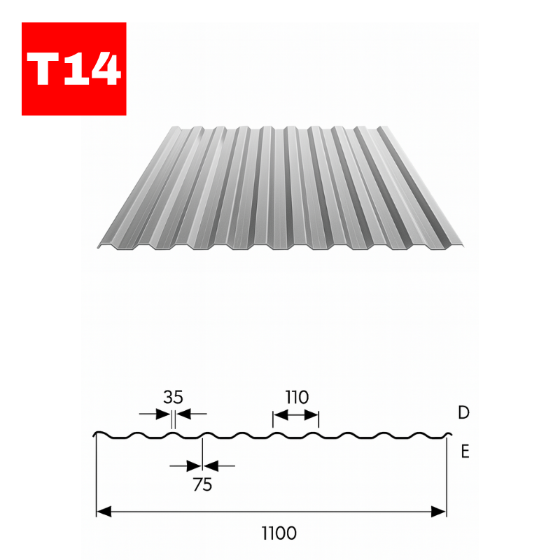 T14 TRAPEZBLECHE