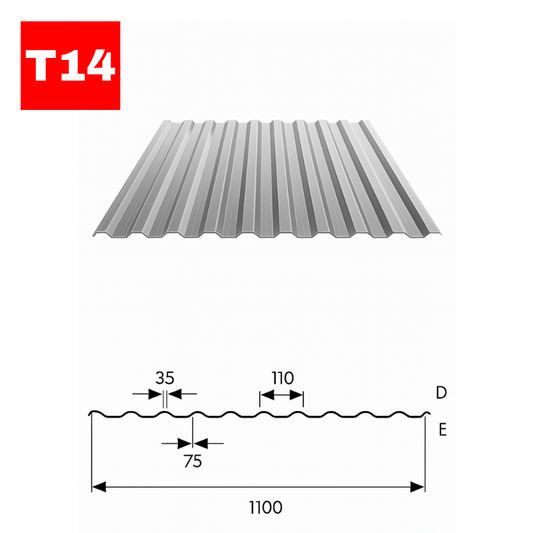 T14 TRAPEZBLECHE