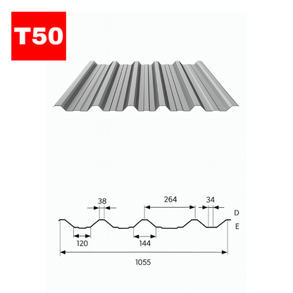 T50 TRAPEZBLECHE