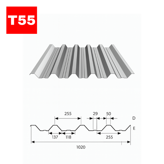 T55 TRAPEZBLECHE