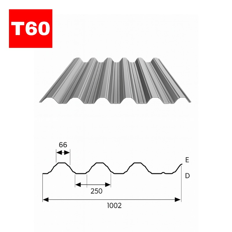 T60 TRAPEZBLECHE