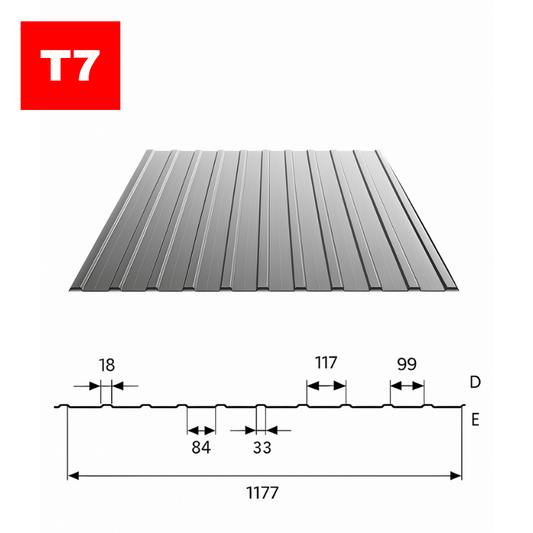 T7 TRAPEZBLECHE