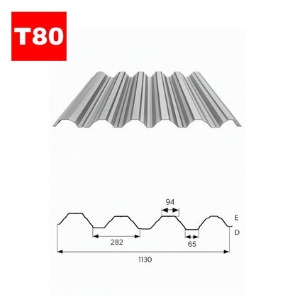 T80 TRAPEZBLECHE
