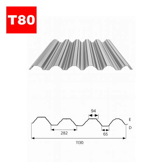 T80 TRAPEZBLECHE